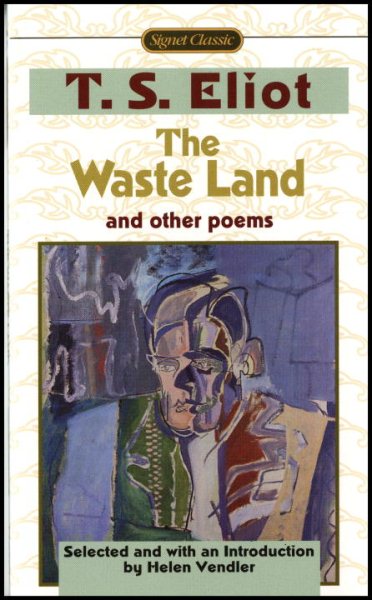 TS エリオットによる『The Waste Land』とその他の詩の表紙