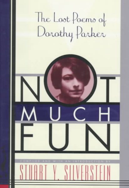 『Not Much Fun: The Lost Poems of Dorothy Parker』のカバー