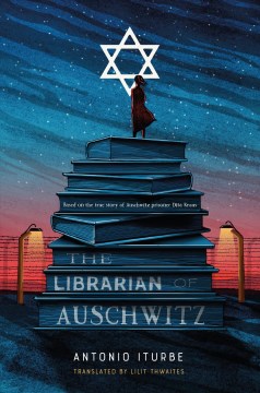 La portada del libro El bibliotecario de Auschwitz