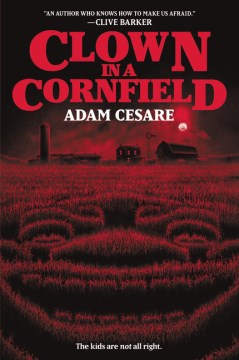 Clown in A Cornfield, book cover