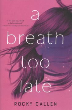 A Breath Too Late, book cover