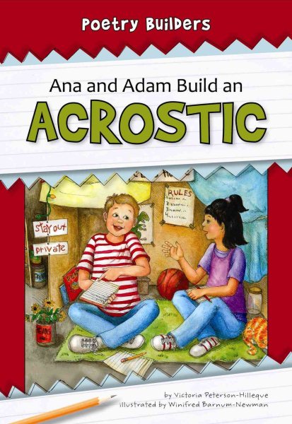《安娜與亞當創作一首離合詩》的封面