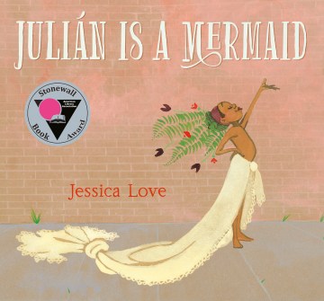 bookjacket for  Julian is a mermaid