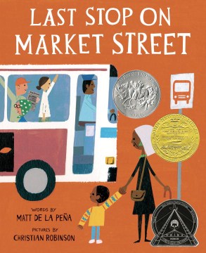 Last Stop on Market Street by Matt de la Pena book cover