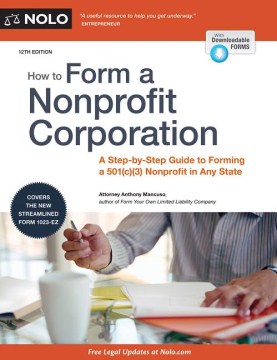 How-to-form-a-nonprofit-corporation-/-attorney-Anthony-Mancuso.