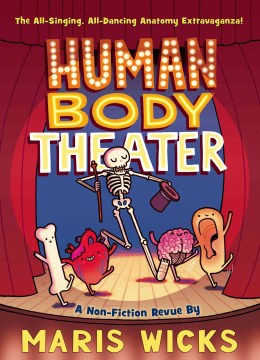 Book cover for Human Body Theater, by Maris Wicks.