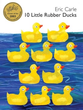 Bookjacket for  10 little rubber ducks