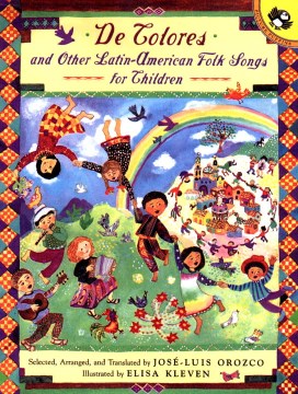 Bookjacket for  De colores and other Latin-American folk songs for children