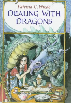 Bookjacket for  Dealing with Dragons