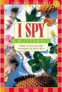 Bookjacket for  I spy a butterfly