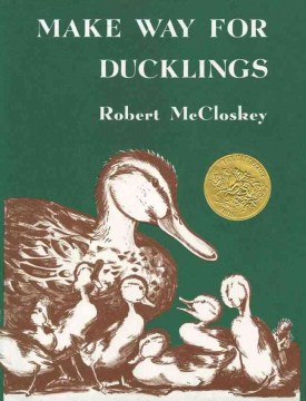 Bookjacket for  Make Way for Ducklings