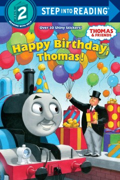 Bookjacket for  Happy birthday, Thomas!