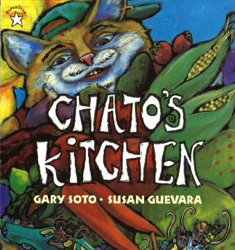 Bookjacket for  Chato's kitchen