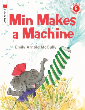 Bookjacket for  Min makes a machine