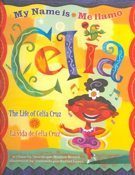Bookjacket for  My name is Celia