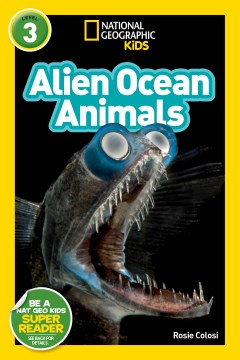 Bookjacket for  Alien Ocean Animals