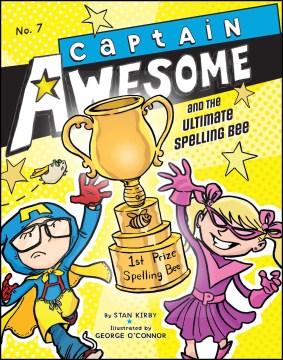 Bookjacket for  Captain Awesome. Captain Awesome and the ultimate spelling bee