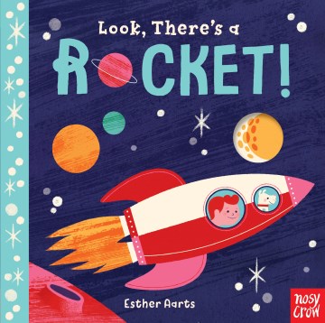 Bookjacket for  Look, there's a rocket!