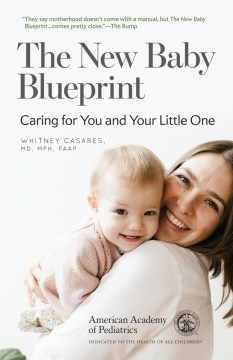 Bookjacket for The new baby blueprint