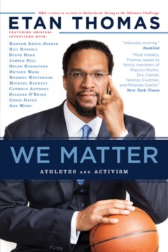 Book Jacket for We Matter Athletes and Activism style=