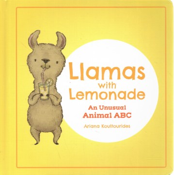 Bookjacket for  Llamas with lemonade
