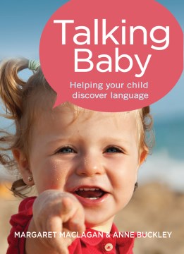 Bookjacket for  Talking baby : helping your child discover language