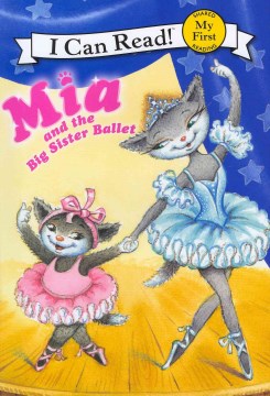 Bookjacket for  Mia and the big sister ballet