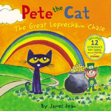 Book jacket for PETE THE CAT: THE GREAT LEPRECHAUN CHASE