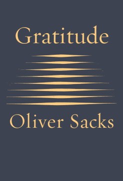 Book Jacket for Gratitude style=