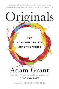 Bookjacket for  Originals: how non-conformists move the world
