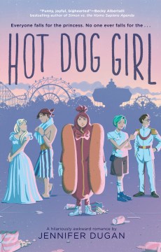 Bookjacket for  Hot Dog Girl