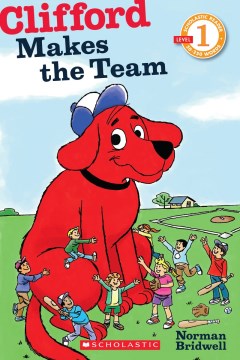 Bookjacket for  Clifford makes the team