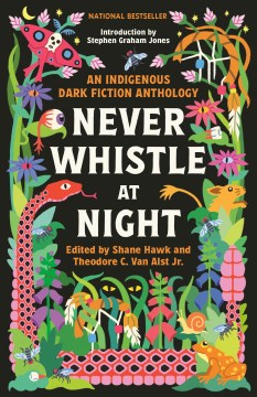 Book Jacket for Never Whistle at Night An Indigenous Dark Fiction Anthology style=