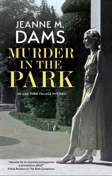 Book Jacket for Murder in the Park
