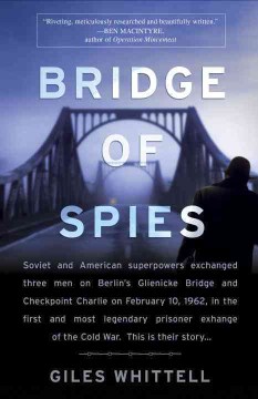 Book Jacket for Bridge of Spies style=