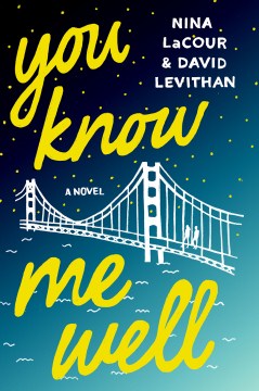 Book Jacket for You Know Me Well A Novel