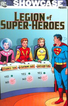 Bookjacket for  Showcase Presents Legion of Super-Heroes.