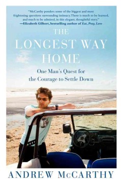Book Jacket for The Longest Way Home One Man's Quest for the Courage to Settle Down style=