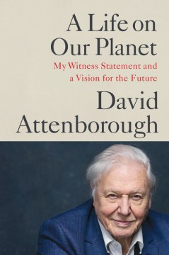 bookjacket for A Life on Our Planet