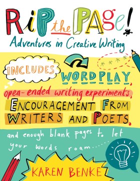 Bookjacket for  Rip the page! : adventures in creative writing