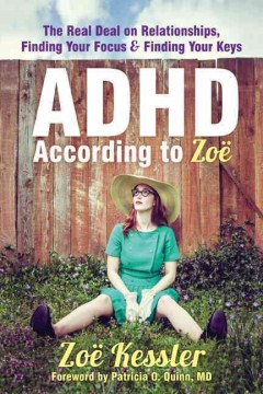 Book Jacket for ADHD According to Zoe style=