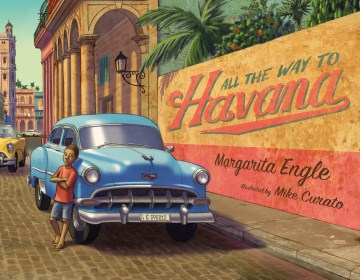 Bookjacket for  All the way to Havana