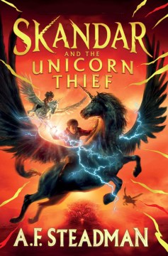 Book jacket for SKANDAR AND THE UNICORN THIEF