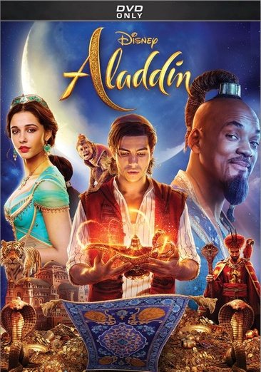 DVD cover of Disney's Aladdin