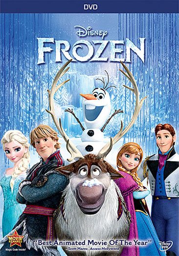 DVD cover of Disney's Frozen