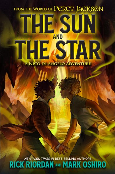 The cover of the book The Sun and The Star by Rick Riordan and Mark Oshiro.
