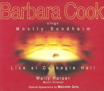 Barbara Cook sings mostly Sondheim