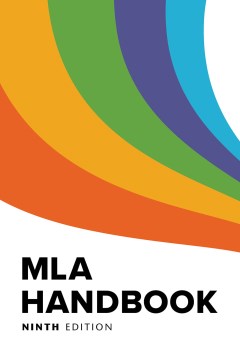 Cover of the MLA Handbook 9th Edition
