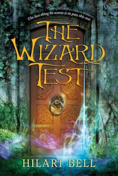 The Wizard Test by Hilari Bell Book cover