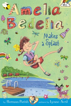Amelia Bedelia Makes a Splash by Herman Parish book cover